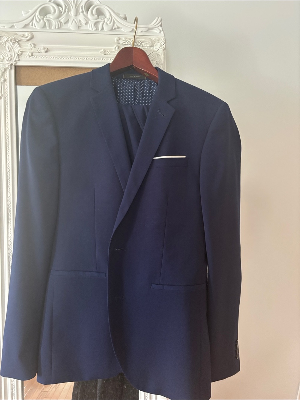 Primark Blue Men's Single-Breasted Blazer 36R